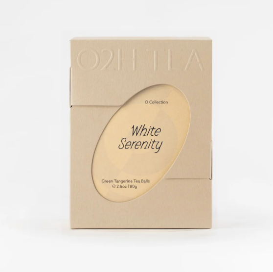 O2H Tea White Serenity (Green Tangerine White Tea) Tea Balls