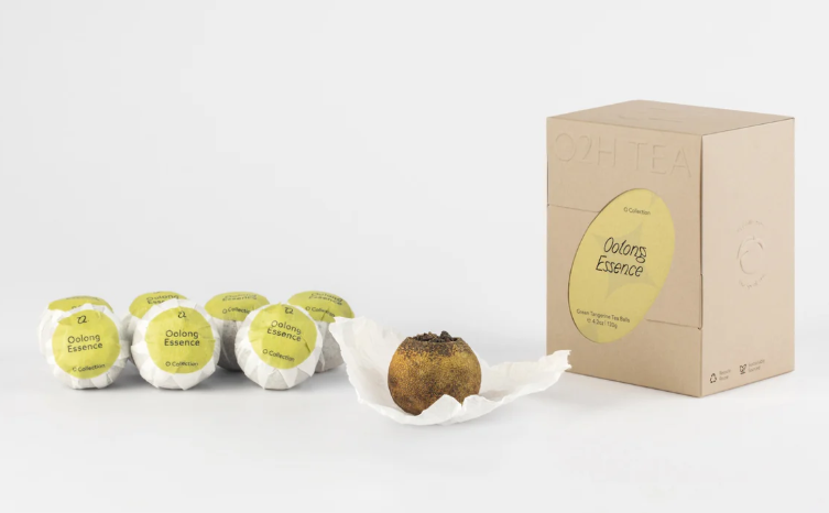 O2H Tea Oolong Essence (Green Tangerine Oolong Tea) Tea Balls