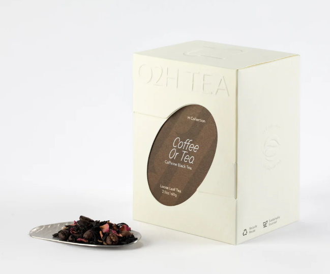 O2H Tea Coffee Or Tea (Caffeine Black Tea) Loose Leaf