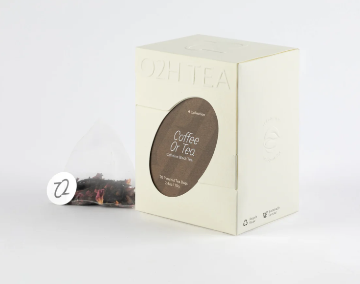 O2H Tea Coffee Or Tea (Caffeine Black Tea) Tea Bags