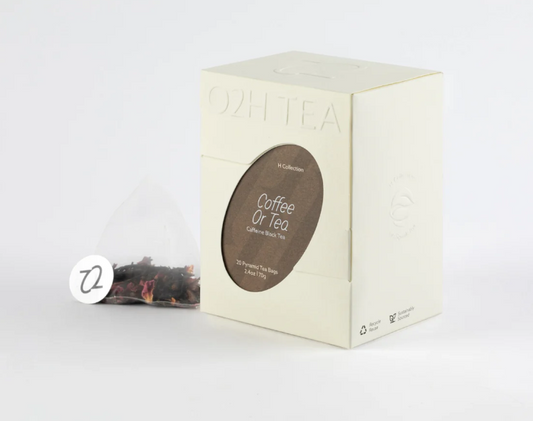 O2H Tea Coffee Or Tea (Caffeine Black Tea) Tea Bags