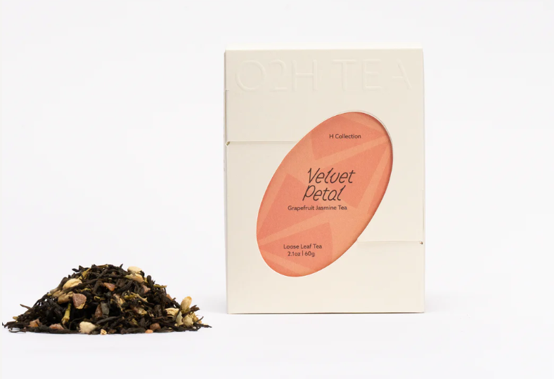 O2H Tea Velvet Petal (Grapefruit Jasmine Tea) Loose Leaf
