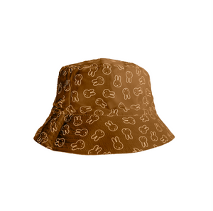 Engelite Miffy Canvas Bucket Hats Cinnamon (L) 58cm