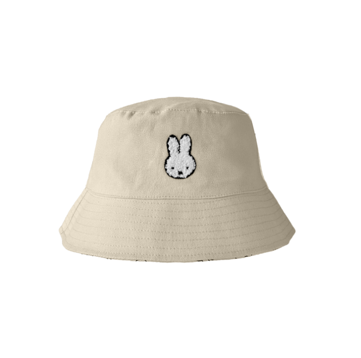 Engelite Miffy Canvas Bucket Hats Cream (M) 56cm