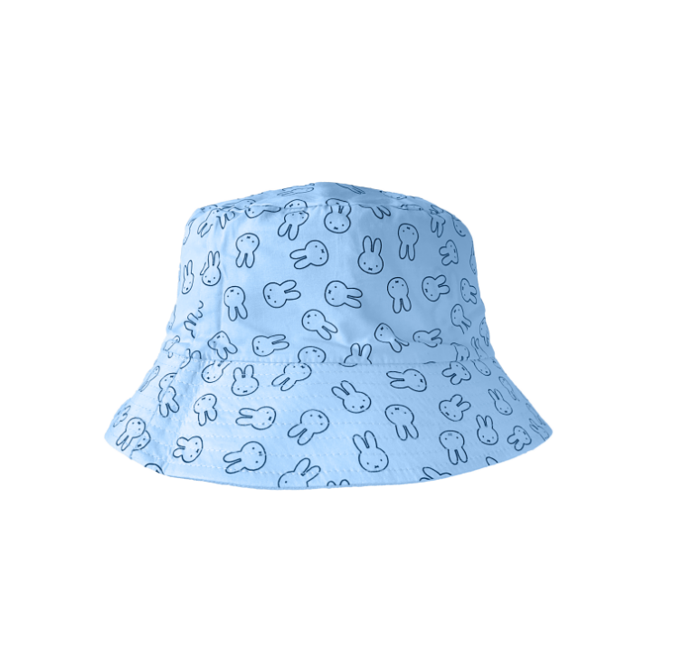 Engelite Miffy Canvas Bucket Hats Light Blue(M) 56cm