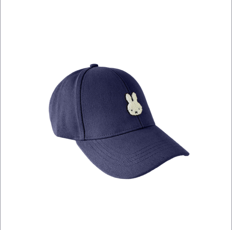 Engelite Miffy Canvas Cap Navy (M) 56cm