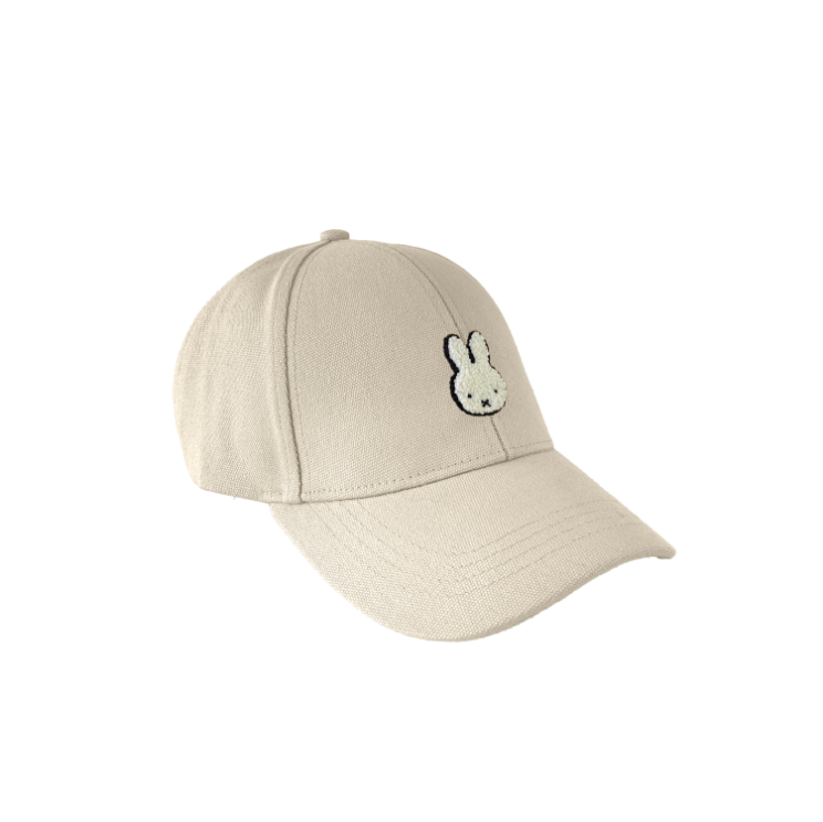 Engelite Miffy Canvas Cap Offwhite (L) 58cm