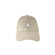 Load image into Gallery viewer, Engelite Miffy Canvas Cap Offwhite (L) 58cm
