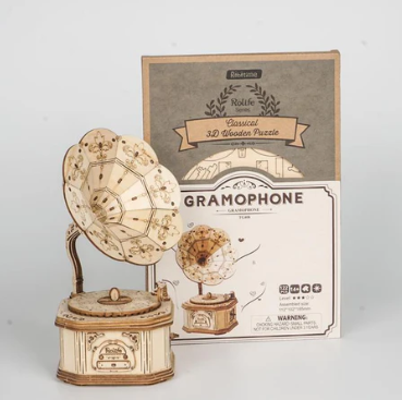 Robotime ROKR Gramophone
