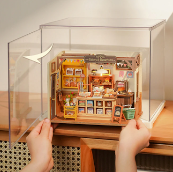 Robotime Rolife ROKR Miniature House Display Box DF03L