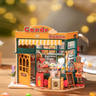 Robotime Rolife Rainbow Candy House