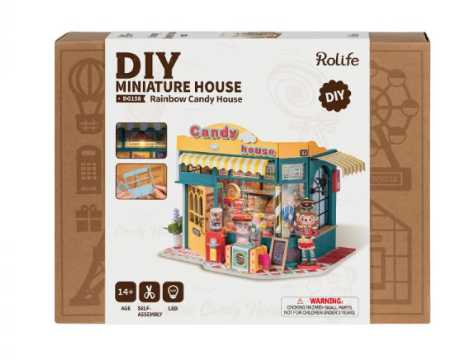 Robotime Rolife Rainbow Candy House