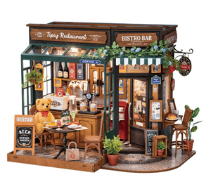 Robotime Rolife DIY Miniature House - Tipsy Restaurant DG167
