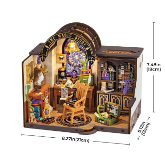 Robotime Rolife The Magic Study DIY Miniature House DG166