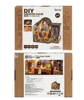 Robotime Rolife The Magic Study DIY Miniature House DG166