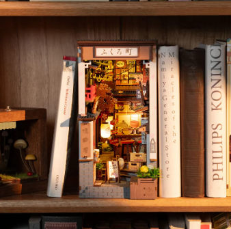 Robotime Rolife DIY Book Nook Sakura Wine Alley TGB11