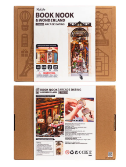 Robotime Rolife DIY Book Nook Arcade Dating TGB10