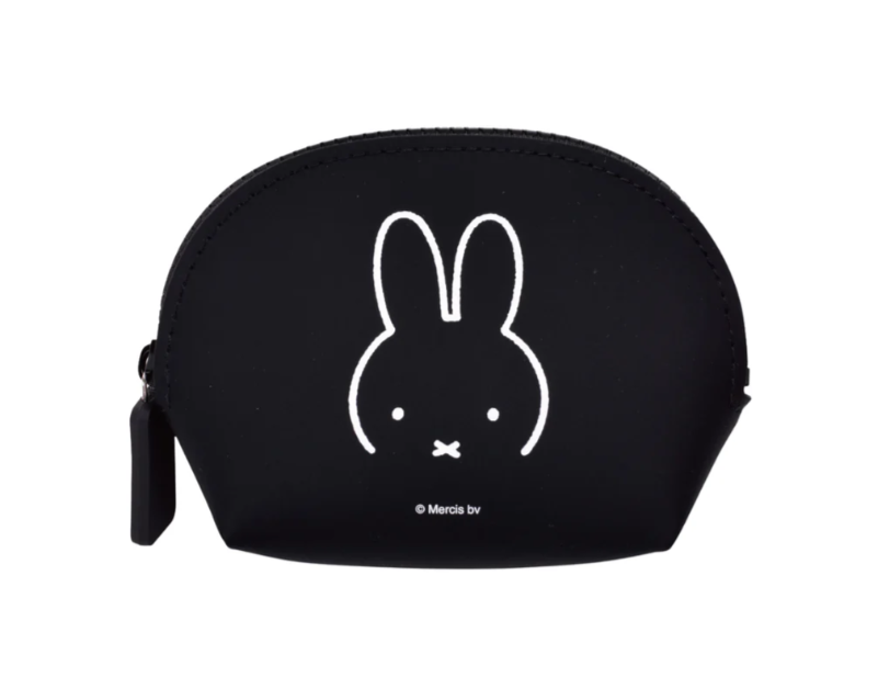 NUU-Oval Pouch Miffy Black