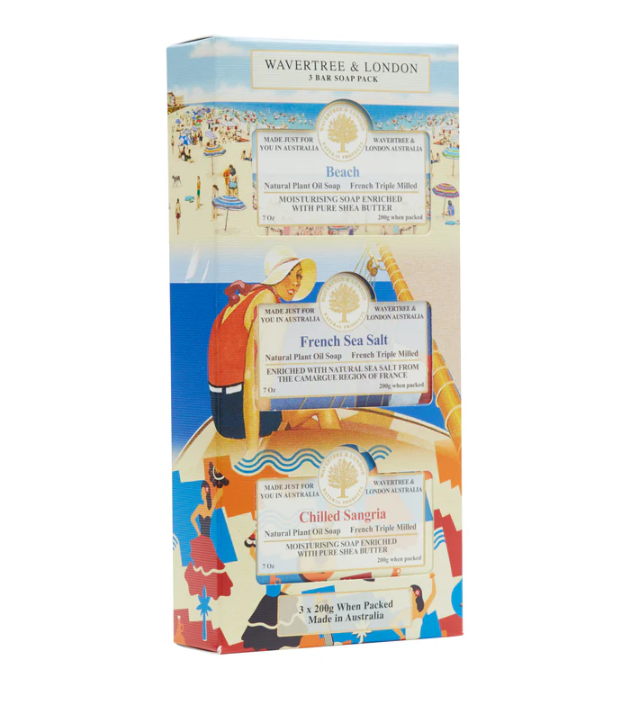 Wavertree & London Trio Soap Gift Set Destination