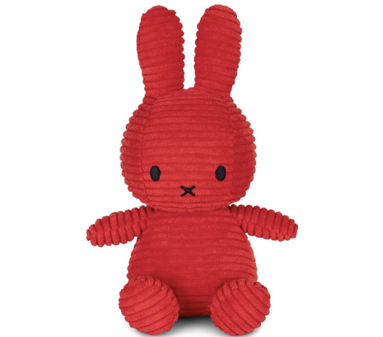 Miffy & Friends Miffy (ECO) Corduroy Red Ltd. Edition 23cm