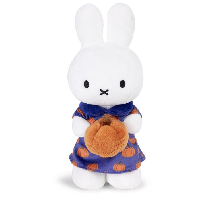 Miffy & Friends Miffy Standing Pumpkin Dress 24cm