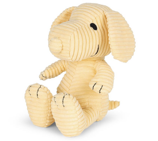 Peanuts Snoopy (ECO) Corduroy Buttercream 19 cm