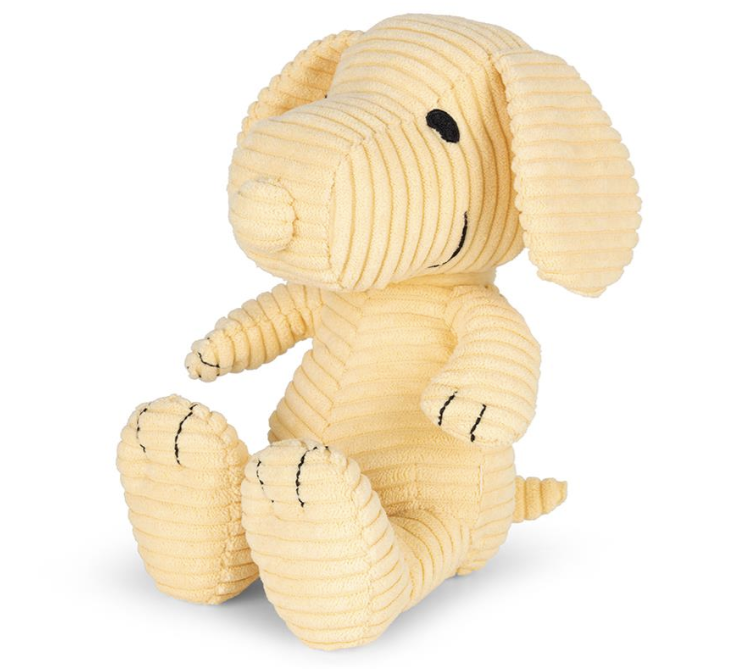 Peanuts Snoopy (ECO) Corduroy Buttercream 19 cm