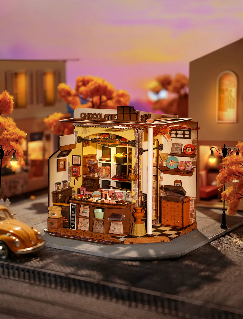 Robotime Rolife Henry's Chocolate DIY Miniature House DG174