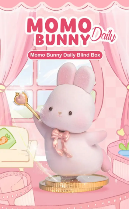 Funism Momo Bunny Daily Series-Blind Box Figurines