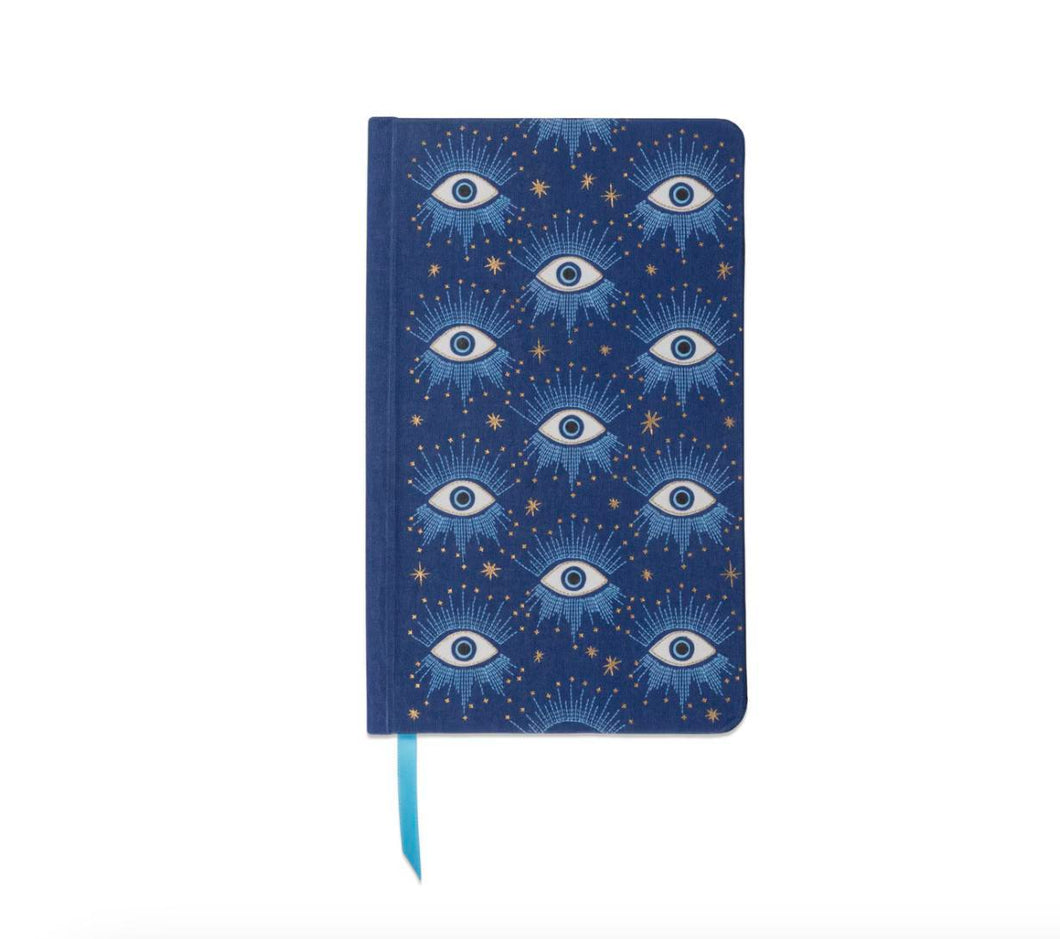 Designworks Ink: FSC Mix Credit Cloth Coloured Journal - Starry Eyed
