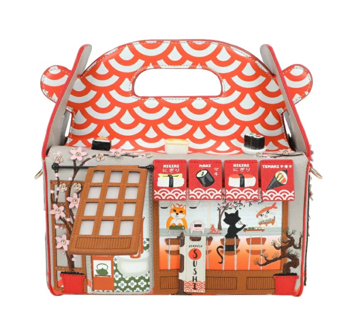 Vendula Sushi - Grey Edition Takeaway Box Bag