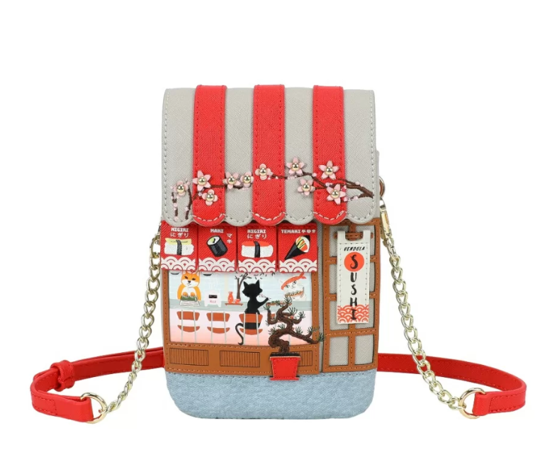 Vendula Sushi - Grey Edition Phone Pouch