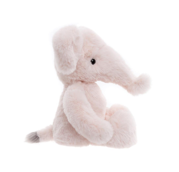 Bear & Me by Charlie Bears Effie Elephant Bubblegum Pink 20cm