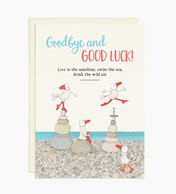 Twigseeds Jumbo Farewell Card-Goodbye and Good Luck TJC004