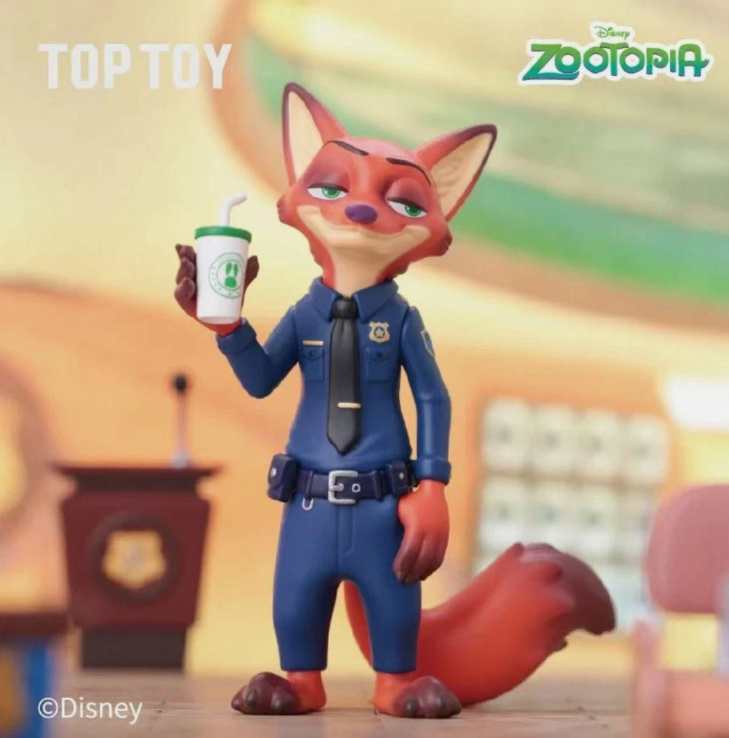 Toptoy Blind box-Disney Zootopia Judy & Nick Story