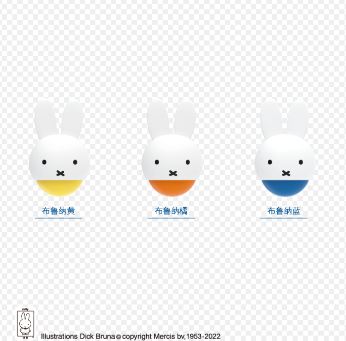 Miffy Self-Gravity Massage Ball-Yellow