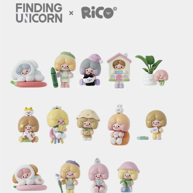 Finding Unicorn RiCO Happy Room Tour Series Blind Box