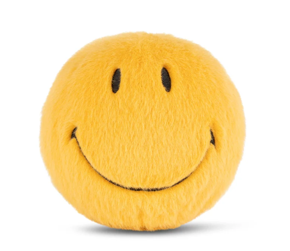 Smiley ECO Fuzzy Yellow 13 cm