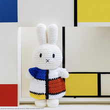 Load image into Gallery viewer, Miffy Handmade and her Mondriaan Dress 25cm
