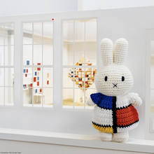Load image into Gallery viewer, Miffy Handmade and her Mondriaan Dress 25cm
