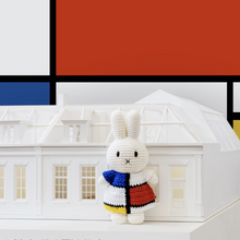 Load image into Gallery viewer, Miffy Handmade and her Mondriaan Dress 25cm
