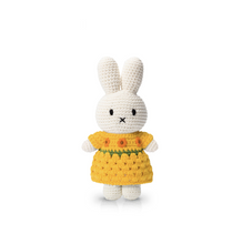 Load image into Gallery viewer, Miffy Handmade and her New Sunflower Dress 25cm
