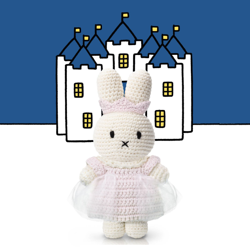 Miffy Handmade and her Pastel Lilac Princess Outfit 25cm