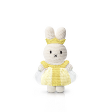 Load image into Gallery viewer, Miffy Handmade and her Pastel Yellow Princess Outfit 25cm
