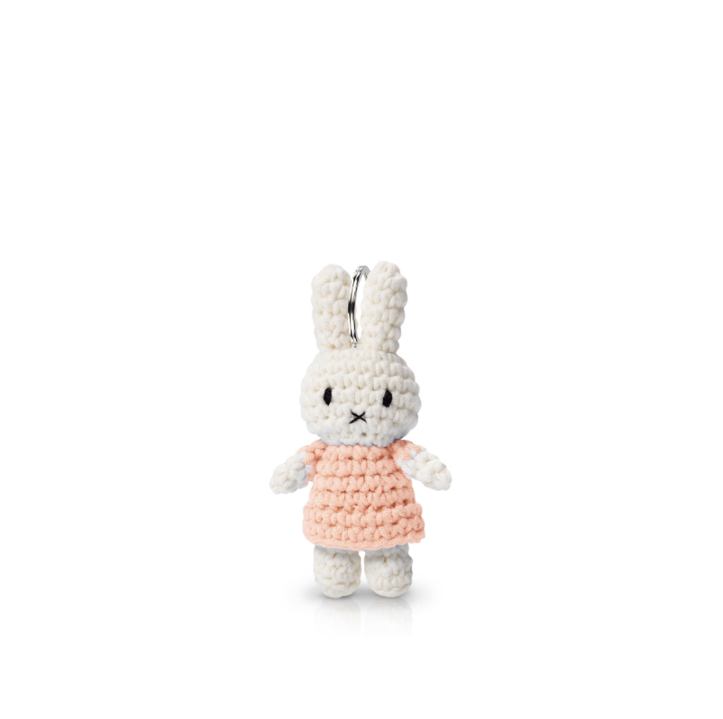 Miffy Handmade Key Hanger Pastel Pink 11cm