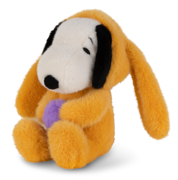 Easter Snoopy ECO Fuzzy Yellow 16 cm