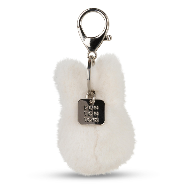 Miffy & Friends Miffy ECO Fuzzy Offwhite Keychain 8 cm