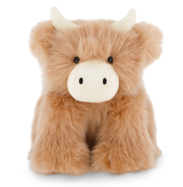 Snuggle Bunnies - Hilda The Highland Cow - Caramel 22cm