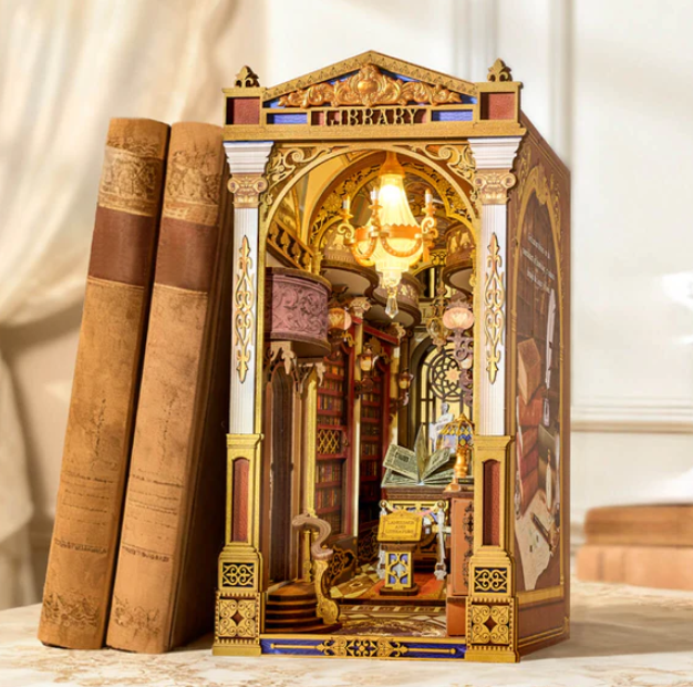 Robotime Rolife Library of Wonders DIY Book Nook TGB16