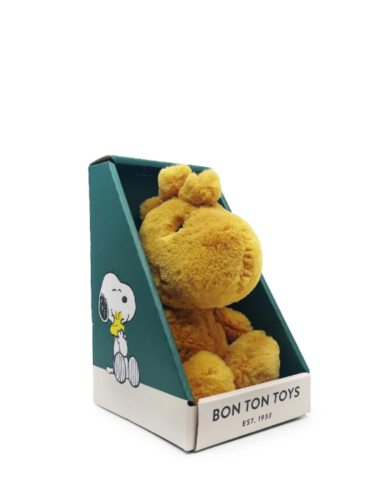 Peanuts Woodstock Cozy Yellow in Giftbox 15cm